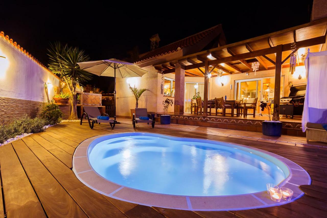 Villa Hibiscus Centrum Corralejo Beach Private Pool Family 外观 照片