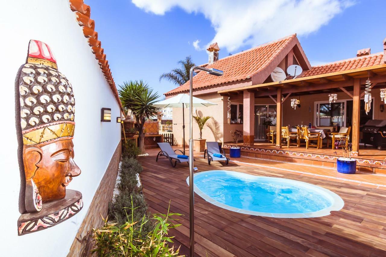 Villa Hibiscus Centrum Corralejo Beach Private Pool Family 外观 照片